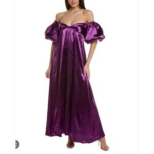 NEW Caroline Constas Purple Enya Gown NWT- Size S